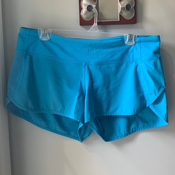Lululemon Speed up Short 2.5” Amalfi Blue - Picture 2 of 6